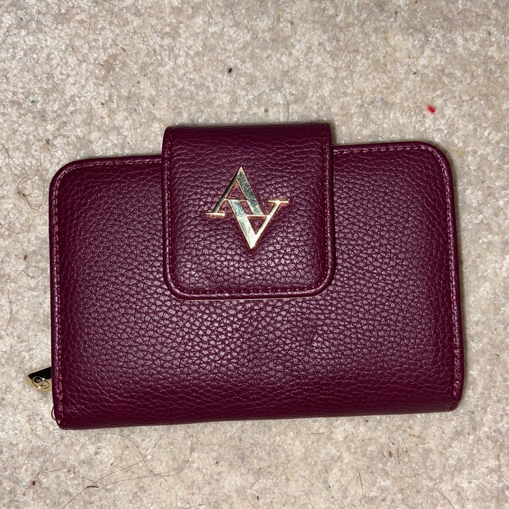 Adrienne Vittadini Burgundy Wallet